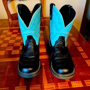 Ladies Justin gypsy boots size 10B
